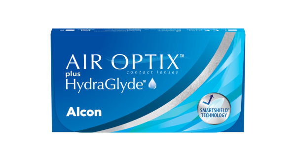 AIR OPTIX plus HydraGlyde banner hero