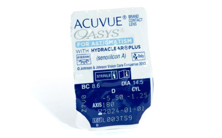 ACUVUE OASYS for ASTIGMATISM2