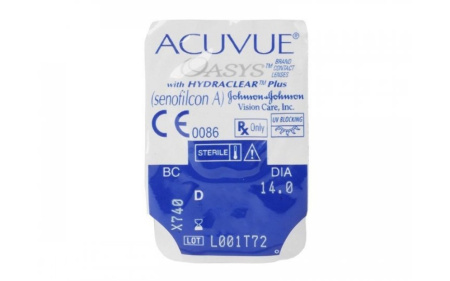 Acuvue oasys with hydraclear plus 6 шт3